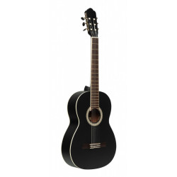 Stagg SCL70-BLK - Guitare classique 4/4 epicea - noire