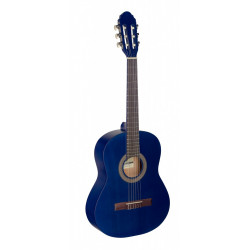 Stagg C430 M BLUE - Guitare classique.3/4 tilleul/blue