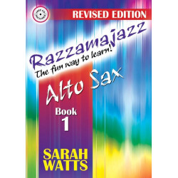 Razzamajazz Alto Sax Book 1 - Sarah Watts - Saxophone alto (+ audio)
