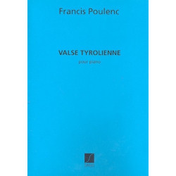 Valse Tyrolienne - Francis Poulenc - Partitions piano