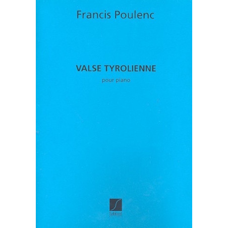 Valse Tyrolienne - Francis Poulenc - Partitions piano