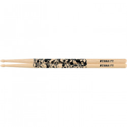 Tama 5B-S - Baguettes batterie Skull Natural 5B - Japenese Oak Serie