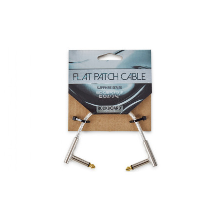 RockBoard Flat Patch Sapphire Series CAB-PC-F-10-SP - câble pach 10 cm