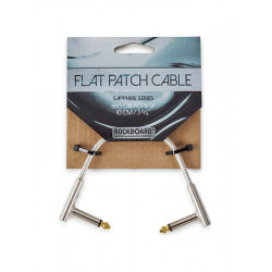 RockBoard Flat Patch Sapphire Series CAB-PC-F-10-SP - câble pach 10 cm
