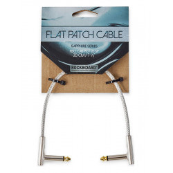 RockBoard Flat Patch Sapphire Series CAB-PC-F-20-SP - câble pach 20 cm