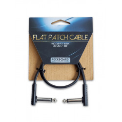 RockBoard Flat Patch CAB-PC-F-30-BLK - câble pach 30 cm - noir