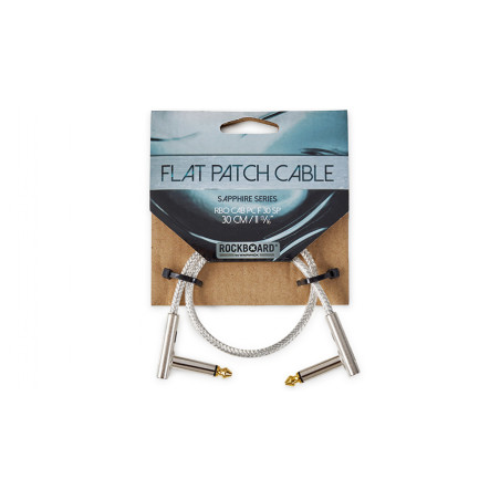 RockBoard Flat Patch Sapphire Series CAB-PC-F-30-SP - câble pach 30 cm