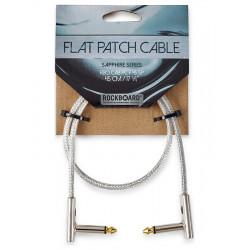 RockBoard Flat Patch Sapphire Series CAB-PC-F-45-SP - câble pach 45 cm