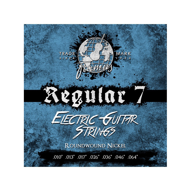 Warwick 45220-REG7 - Framus Blue Label Regular .010-.064 - jeu guitare électrique
