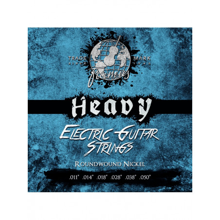 Warwick 45230-HEAVY - Framus Blue Label Heavy .011-.050 - jeu guitare électrique