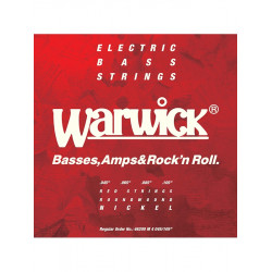 Warwick 46200-M4 - Warwick Red Label Medium .045-.105 - jeu guitare basse