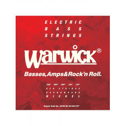 Warwick 46300-ML5B - Warwick Red Label Medium Light Low B .040-.130 - jeu guitare basse