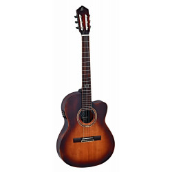 Ortega DS SUITE C/E - Guitare électro-classique - Tobacco sunburst satiné (+housse)