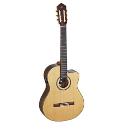 Ortega RCE159MN - Guitare électro-classique - Naturel brillant (+housse)