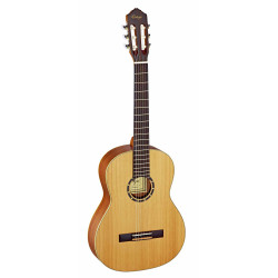Ortega R131 - Guitare classique 4/4 - Naturel satiné (+housse)