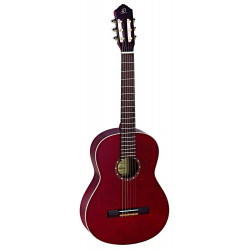 Ortega R121 - Guitare classique 4/4 - Bordeaux brillant (+housse)