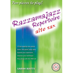 Razzamajazz Repertoire - Sarah Watts - Saxophone alto