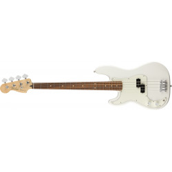 Fender Player Precision Bass LH - Polar White - Basse électrique gaucher