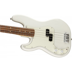 Fender Player Precision Bass LH - Polar White - Basse électrique gaucher
