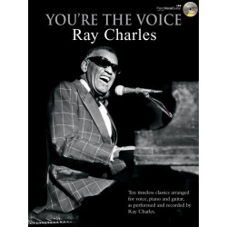 You'Re The Voice : Ray Charles - Partitions piano, voix et guitare (+ audio)