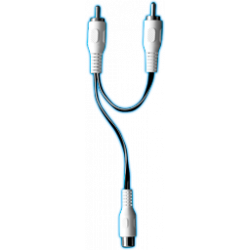 Cioks Flex 2200 Series Voltage Doubler 10cm - Adaptateur