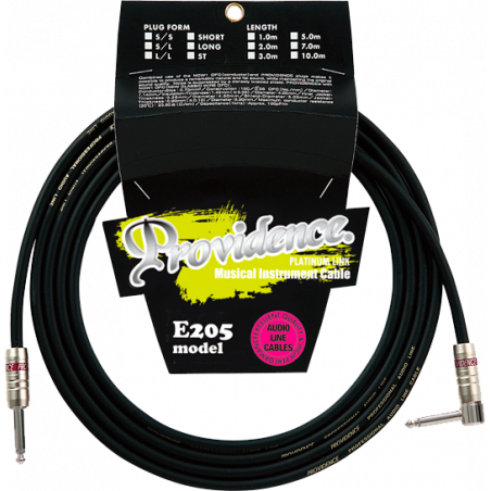 Providence E205 - 3,0m S/L - câble jack