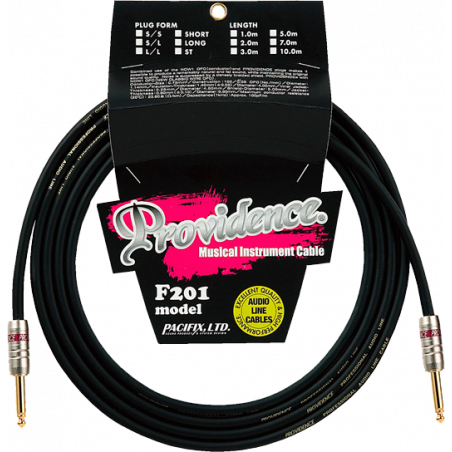 Providence F201 - 1,0m S/S - câble jack