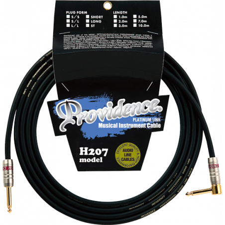 Providence H207 - 1,0m S/L - câble jack