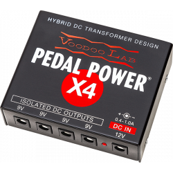 Voodoo Lab Pedal Power X4 - Alimentation Multi-Sorties