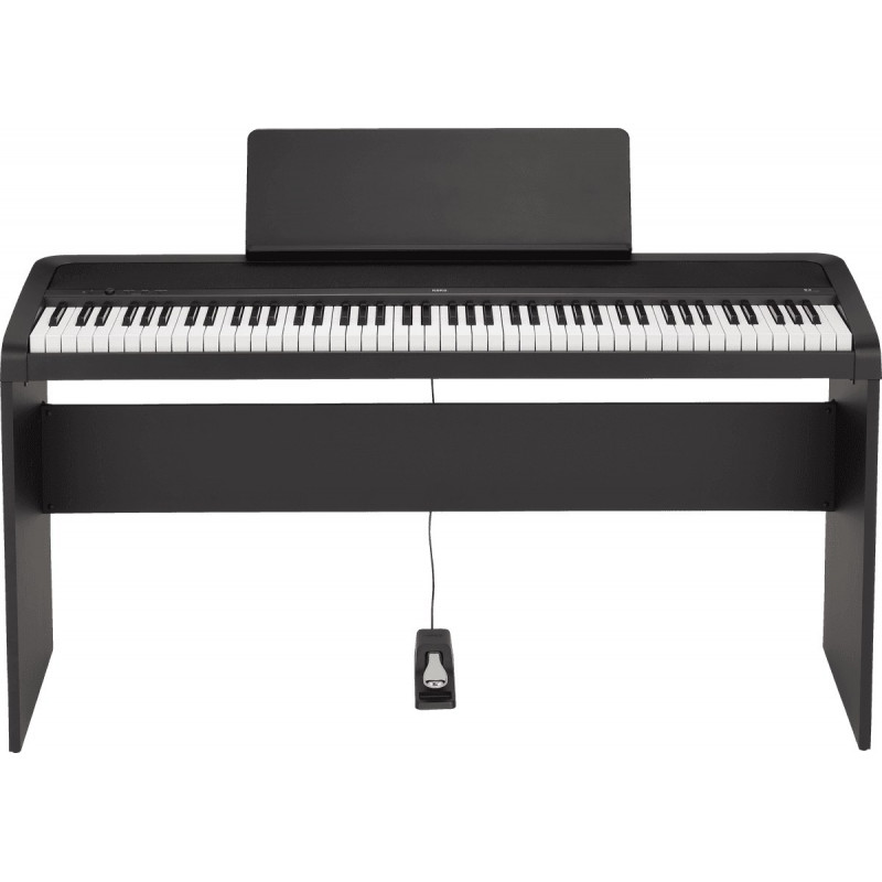 Piano numérique KORG - B2-BK 88 notes toucher lourd, noir