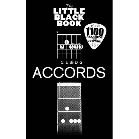 The Little Black Book : Accords - Méthode accords guitare