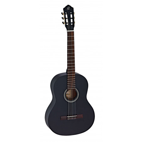 Ortega RST5M - Guitare classique 4/4 - Noir satiné
