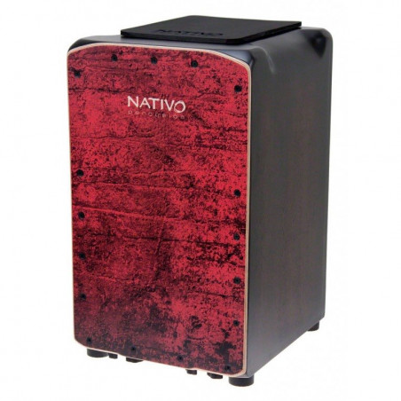 Nativo Percusion - Pro Plus Red -  Cajon