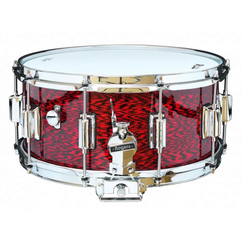 Rogers - dyna sonic - 14" x 6.5" - 37-ro - red onyx - beavertail - caisse claire