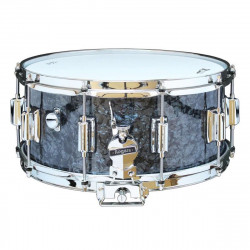 Rogers - dyna sonic - 14" x 6.5" - 37-bp - black pearl - beavertail - caisse claire