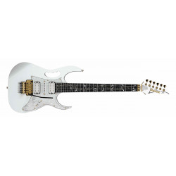 Ibanez JEM7VP-WH - Steve Vai Signature Premium - White - Guitare électrique (+ Housse)