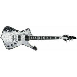 Ibanez PS1CM - Paul Stanley Signature - Mirror - Guitare électrique (+étui)