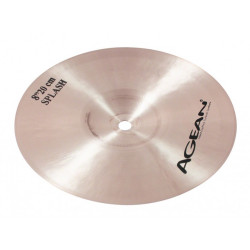 Agean cymbals - splash 8" custom - cymbale