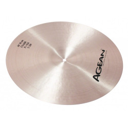 Agean cymbals - crash paper thin 16" custom - cymbale