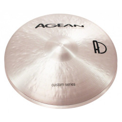 Agean cymbals - hi hat jazz 13" custom - cymbale
