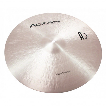 Agean cymbals - crash paper thin 18" custom - cymbale
