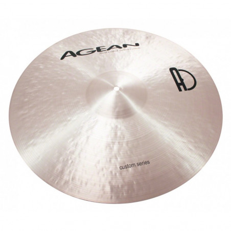 Agean cymbals - crash paper thin 19" custom - cymbale