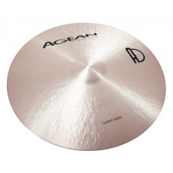 Agean cymbals - ride jazz mini cup 20" custom - cymbale