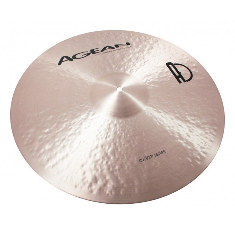 Agean cymbals - ride light 20" custom - cymbale