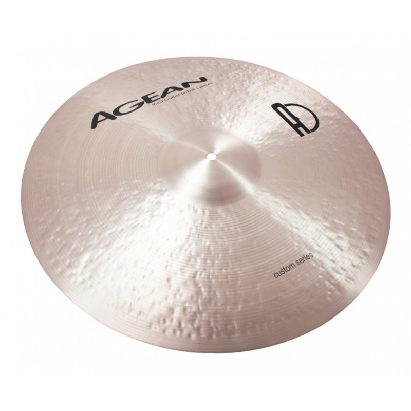 Agean cymbals - ride 20" custom - cymbale