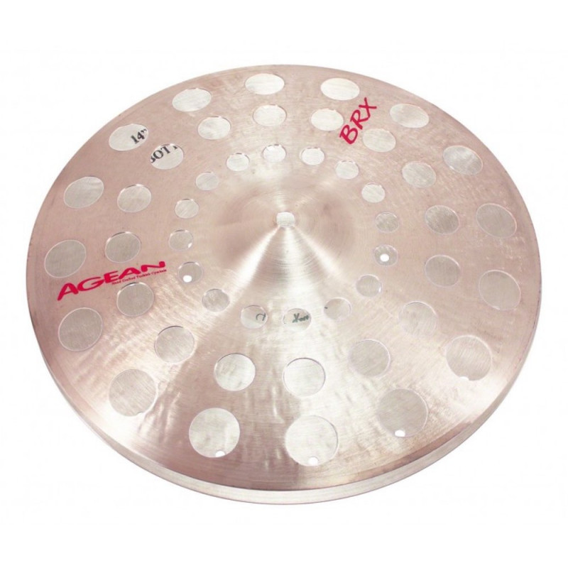 Agean cymbals - hi hat 14" BRX - cymbale