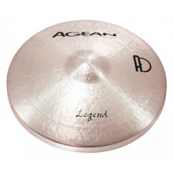 Agean cymbals - hi hat rock 14" legend - cymbale