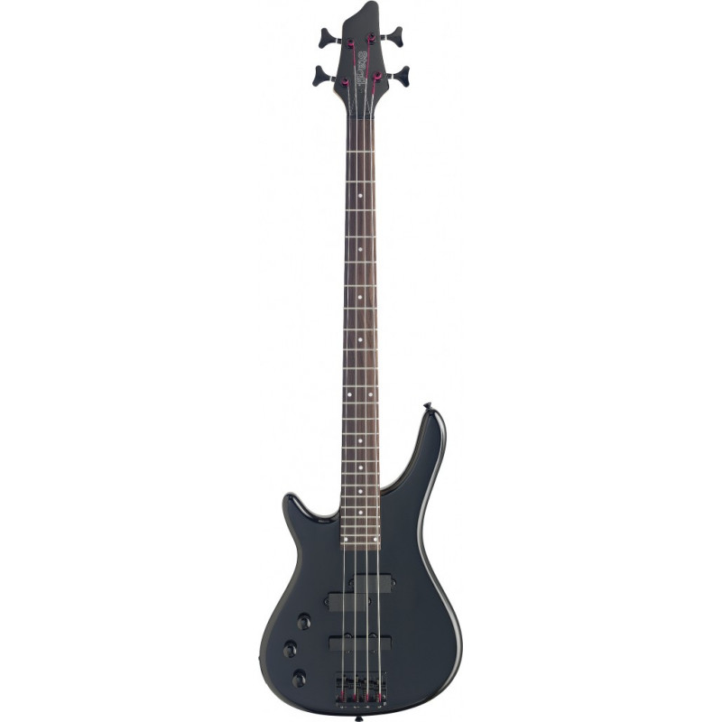 Stagg BC300LH-BK - Guitare basse électrique "Fusion", 4 cordes gaucher