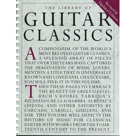 The Library of Guitar Classics - Jerry Willard - Partitions guitare classique