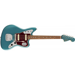 Fender Vintera '60s Jaguar, touche Pau Ferro Fingerboard - Ocean Turquoise (+ housse)